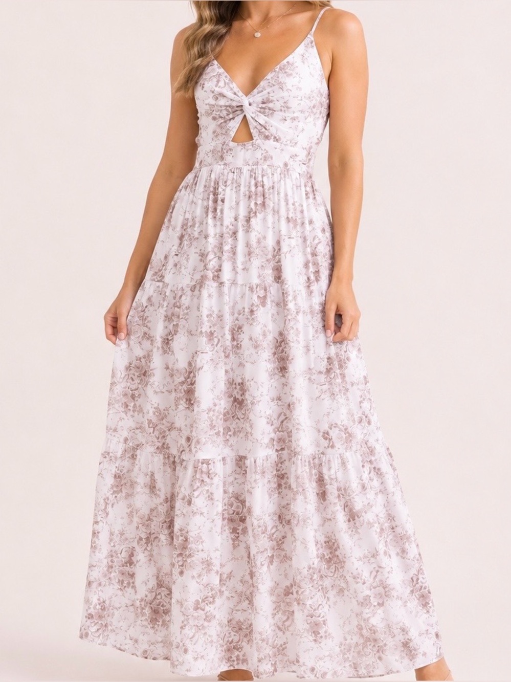 NEW Altar’d State Brown Floral Maxi Dress Size Large and XL Available NWT